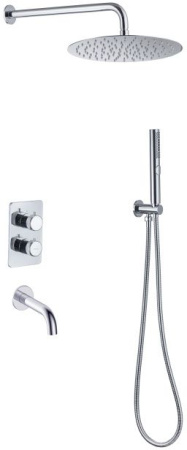 Душевой гарнитур Allen Brau Priority 5.31014-00 (с внутренней частью) хром Душевой гарнитур Allen Brau Priority 5.31014-00 (с внутренней частью) хром