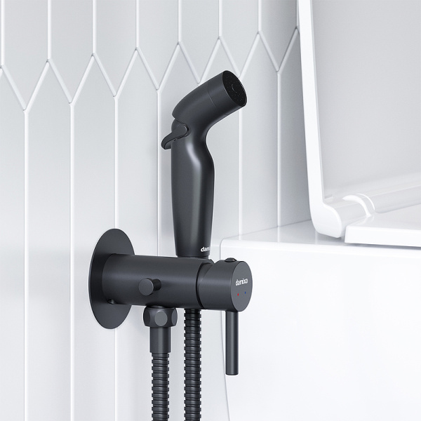 Гигиенический душ Damixa Option 211000300 Черный матовый