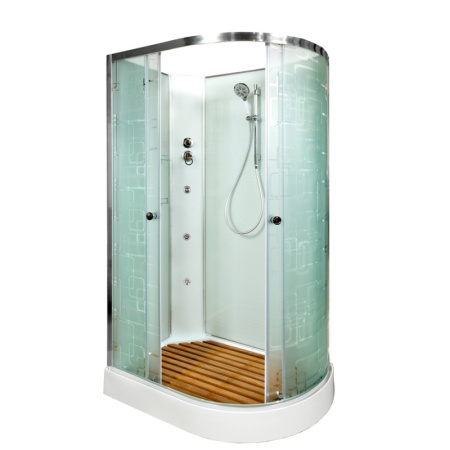 Душевая кабина DTO EM 1511 L N с гидромассажем 110х80