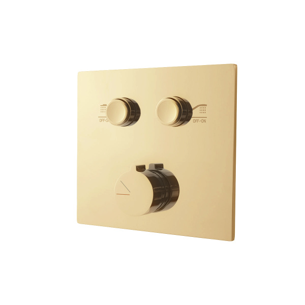 Душевой гарнитур Vincea VSFW-4211RBG встраиваемый, 2 режима, брашированное золото