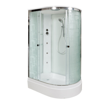 Душевая кабина DTO EM 2712 L с гидромассажем (гм.) 120x80 Душевая кабина DTO EM 2712 L с гидромассажем (гм.) 120x80
