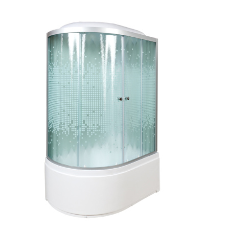 Душевая кабина DTO L 920 R с электрикой 120x80