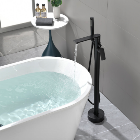 Смеситель для ванны Frank F2066Black