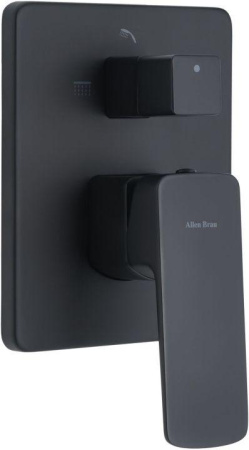 Смеситель Allen Brau Infinity X2 5.21014-31 (с внутренней частью) черный матовый Смеситель Allen Brau Infinity X2 5.21014-31 (с внутренней частью) черный матовый