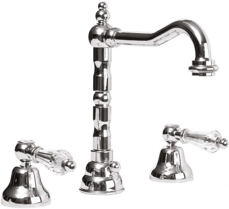 Смеситель Cezares Diamond DIAMOND-BLS2-01-Sw с донным клапаном