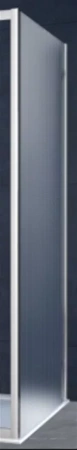 Душевая боковая стенка Vincea Alpha (VSG-3AL900MT) 90 см хром, стекло текстурное