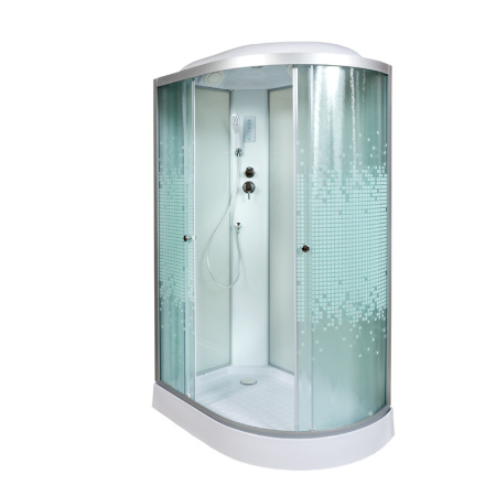 Душевая кабина DTO L 902 L с электрикой 120x80