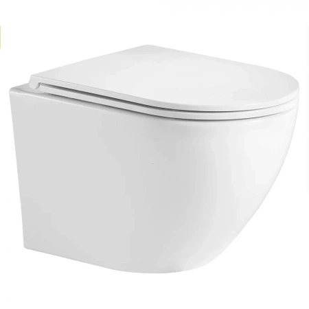 Комплект Weltwasser 10000011316 подвесной унитаз Merzbach 043 GL-WT + инсталляция Marberg 507 + кнопка MAR 507 RD MT-BL