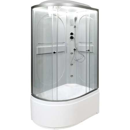 Душевая кабина DTO L 620 R LED+GM 120x80 с гидромассажем