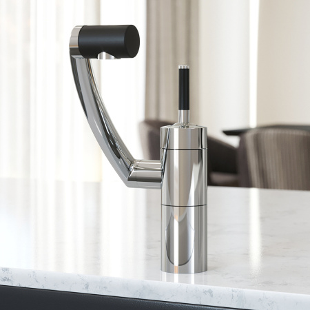 Смеситель для кухонной мойки Damixa Arc 290007464 Хром Черный