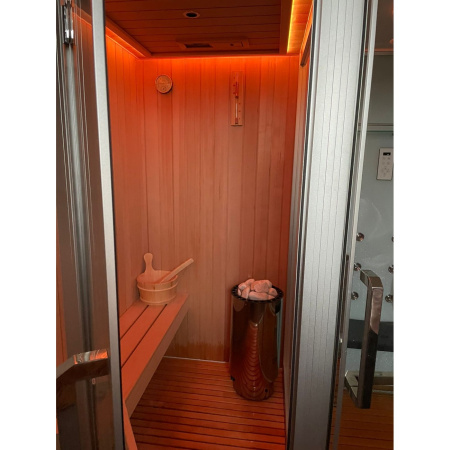 Душевая кабина с сауной Frank F-920 L 200x130