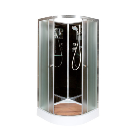 Душевая кабина DTO B 01 BLACK 100x100