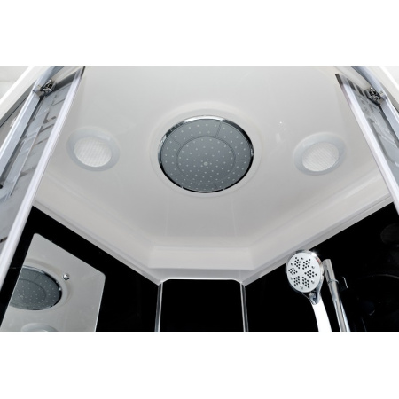 Душевая кабина DTO BM 4590 LED BLACK 90x90 с подсветкой Душевая кабина DTO BM 4590 LED BLACK 90x90 с подсветкой