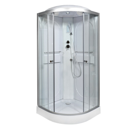 Душевая кабина DTO L 601 EL 100x100 с электрикой