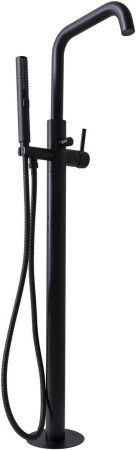 Смеситель Allen Brau Priority 5.31008-31 (с внутренней частью) черный матовый Смеситель Allen Brau Priority 5.31008-31 (с внутренней частью) черный матовый