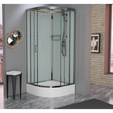 Душевая кабина Frank F409/1 Brilliant 90x90 Душевая кабина Frank F409/1 Brilliant 90x90