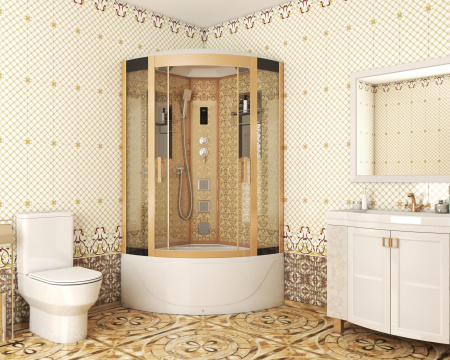 Душевая кабина Niagara Luxe NG-7710G 100x100 Душевая кабина Niagara Luxe NG-7710G 100x100