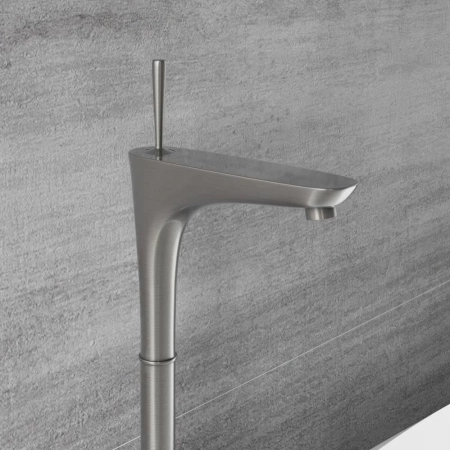 Смеситель для раковины NT Bagno NT47031A никель матовый для раковины