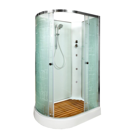 Душевая кабина DTO EM 1512 R N с гидромассажем 120х80
