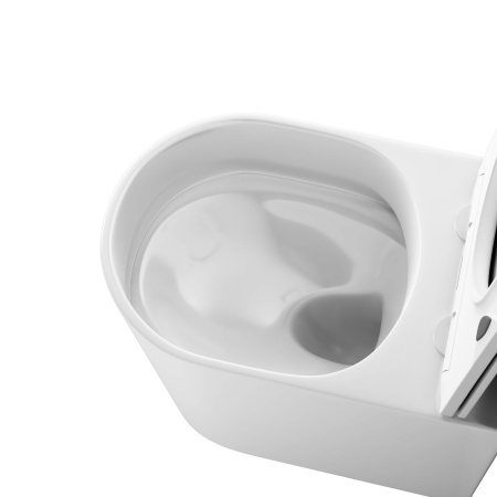 Унитаз Grossman Thin Rim GR-5602S (520х365х345) тонкий ободок,белый с тонкой крышкой,микролифт,1 место