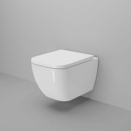 Унитаз Ambassador Forsa 243K19002RS (510*360*350) подвесной безободковый, 2 места