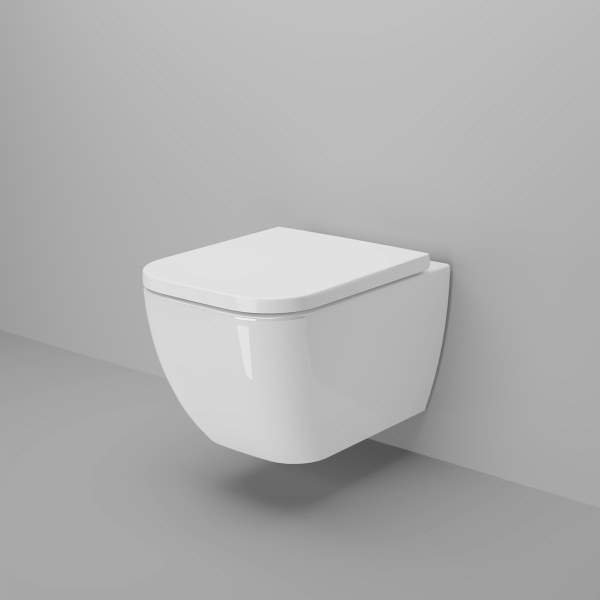 Унитаз Ambassador Forsa 243K19002RS (510*360*350) подвесной безободковый, 2 места