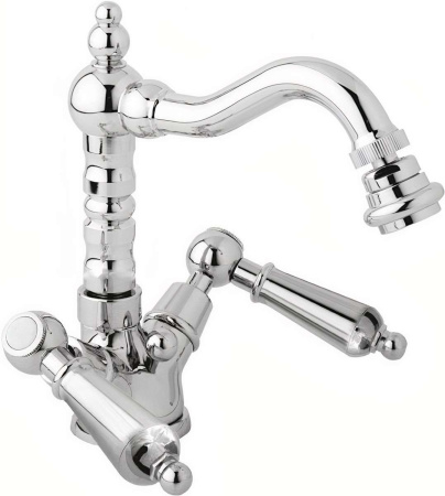 Смеситель для биде Cezares First FIRST-BS2-01-M с донным клапаном