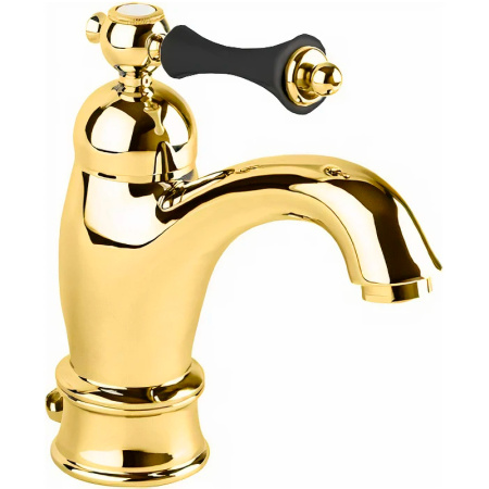 Смеситель для раковины Cezares Margot MARGOT-LSM1-A-03/24-N Золото 24 карат Смеситель для раковины Cezares Margot MARGOT-LSM1-A-03/24-N Золото 24 карат