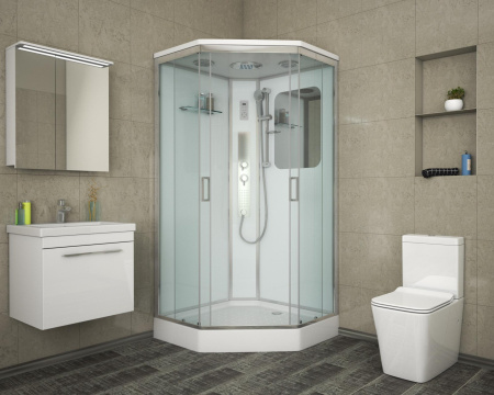 Душевая кабина Niagara Premium NG-6001-01GD 90x90 Душевая кабина Niagara Premium NG-6001-01GD 90x90