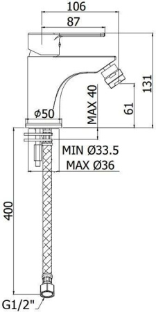 Смеситель Paffoni Red RED131CR