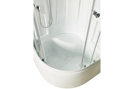 Душевая кабина Royal Bath 90BK1-T (прозрачное) 90x90x217
