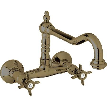 Смеситель для кухонной мойки Cezares Lord-LLP-02 Бронза