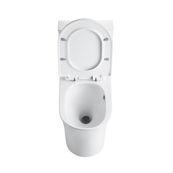 Унитаз Grossman Thin Rim GR-5607SQ (656х370х796) тонкий ободок,белый с тонкой крышкой,микролифт,смыв торнадо,1 место