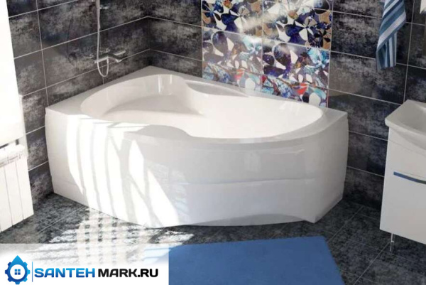 Ванна Мирсант Ливадия Premium левая 160*100