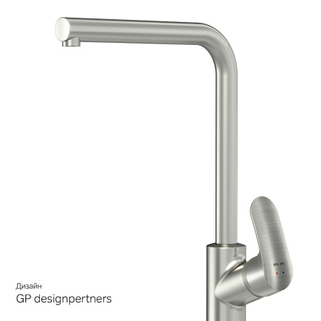 Смеситель для кухонной мойки AM.PM Like F8005011 Сатин