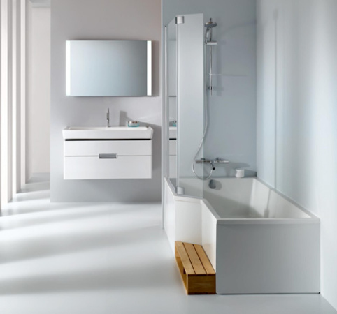 Акриловая ванна Jacob Delafon Bain Douche NEO 180x90 см левая E6D004L-00