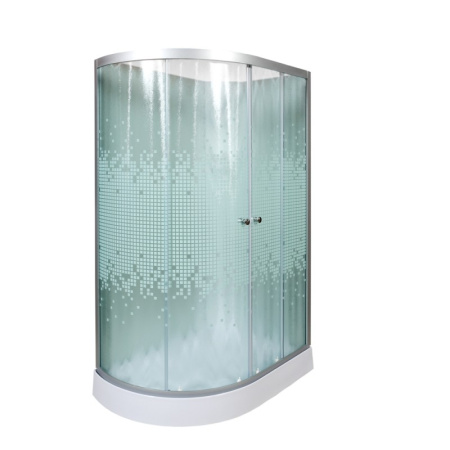 Душевая кабина DTO L 902 R N с гидромассажем 120x80