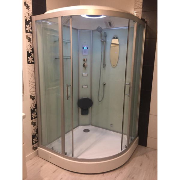 Душевая кабина Frank F-602 120x120 с баней