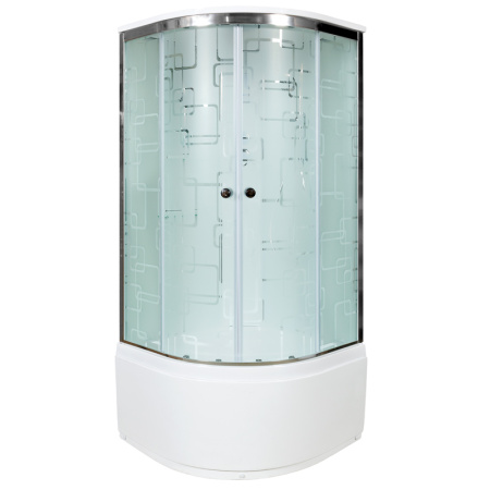 Душевая кабина DTO EM 4510 с электрикой 100х100 Душевая кабина DTO EM 4510 с электрикой 100х100