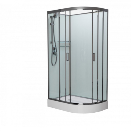 Душевая кабина Frank F418L Brilliant 100x80 без крыши Душевая кабина Frank F418L Brilliant 100x80 без крыши
