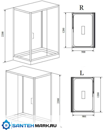 Душевая кабина Lagard Triumph