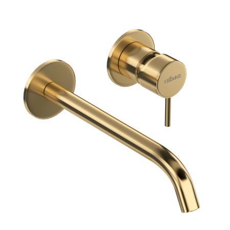 Смеситель CEZARES LEAF LEAF-BLI2-L-SR золото