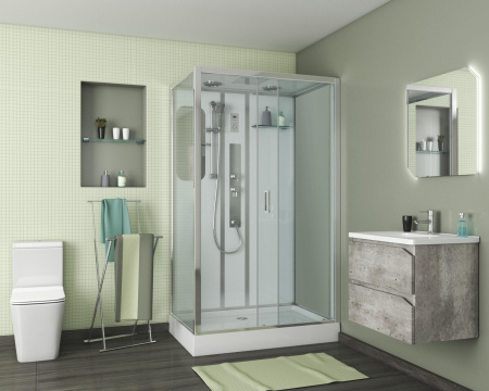 Душевая кабина Niagara Premium NG-6012-01GQR 120x80