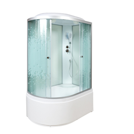 Душевая кабина DTO L 920 R с электрикой 120x80