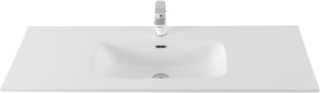 Раковина Aquanet Flat 120 белая матовая