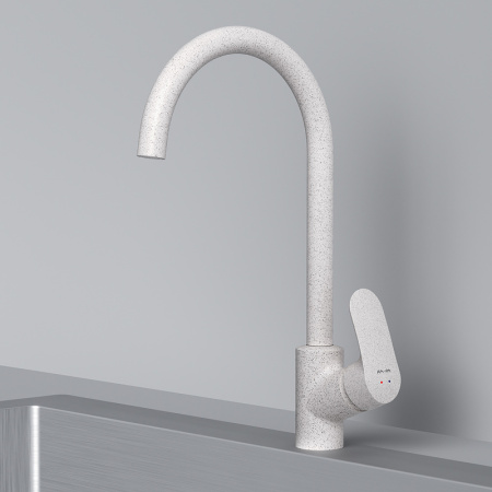 Смеситель для кухонной мойки AM.PM Like F8007133 Белый Смеситель для кухонной мойки AM.PM Like F8007133 Белый