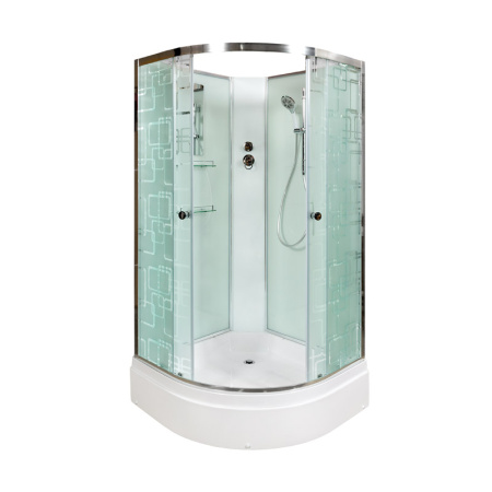 Душевая кабина DTO ЕМ 2790 N (без крыши) 90x90