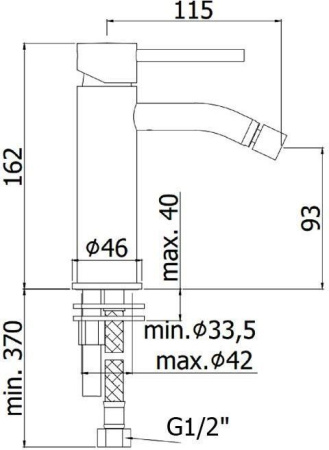 Смеситель Paffoni Light LIG131ROSE
