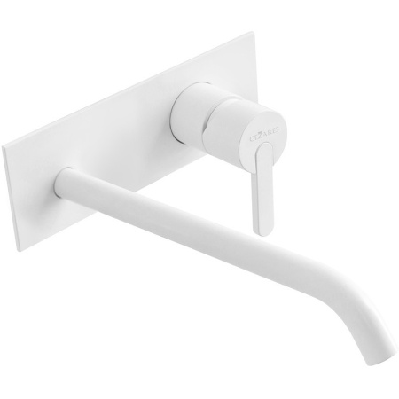 Смеситель Cezares Leaf LEAF-BLI1-BIO Белый матовый Смеситель Cezares Leaf LEAF-BLI1-BIO Белый матовый