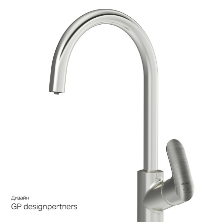 Смеситель для кухонной мойки AM.PM Like F8007711 Сатин